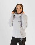 Load image into Gallery viewer, Grey Cross Over Hoody
